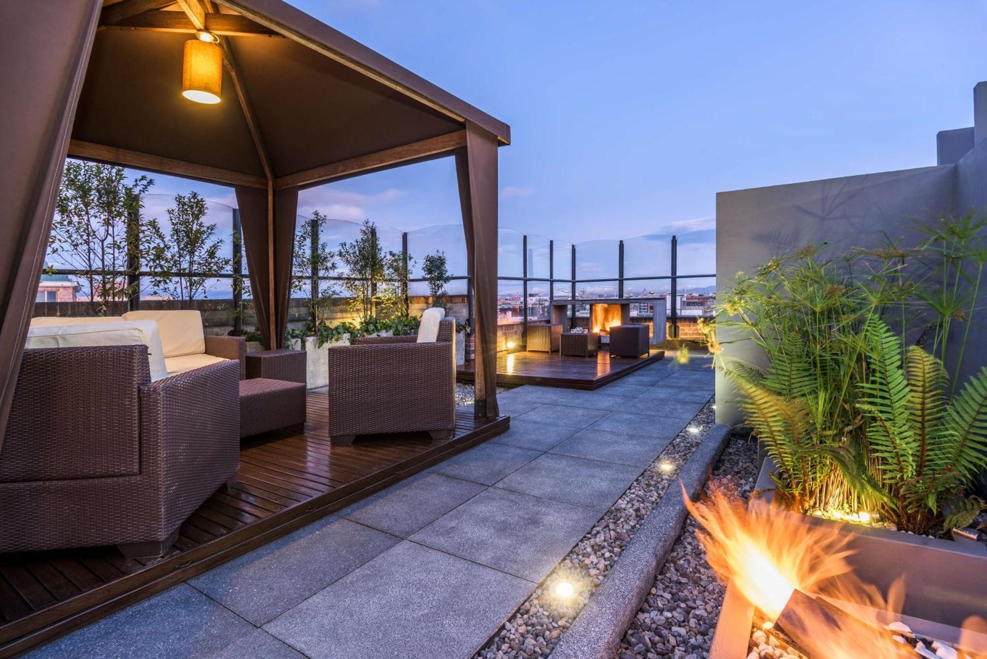 Hotel NH Collection Bogota Andino Royal Esterno foto Rooftop bar