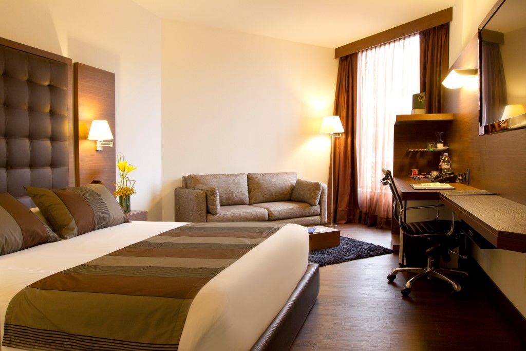 Hotel NH Collection Bogota Andino Royal Esterno foto A room at the hotel